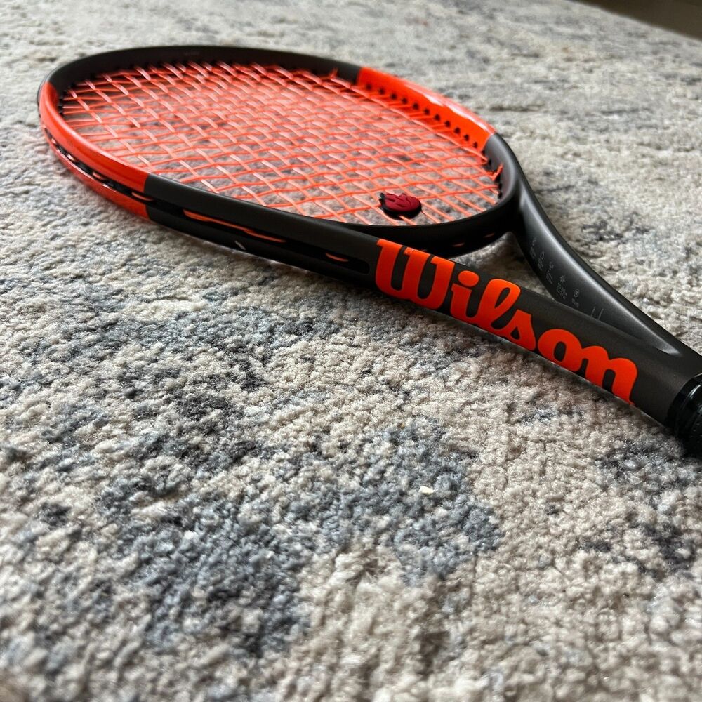 Wilson Burn 100 V2.0 Countervail Tennis Racquet 4 3/8 Grip (L3) 16x19 300g - Picture 3 of 10